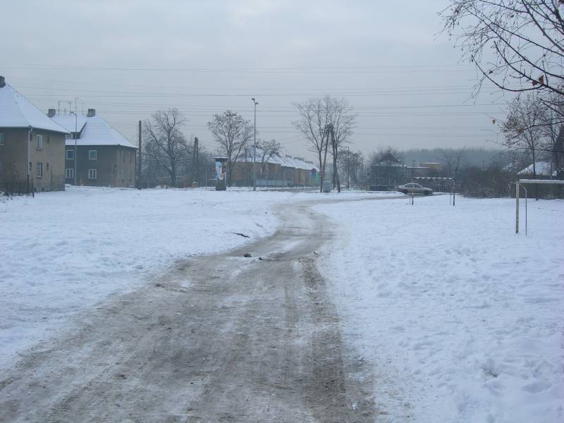 Widok na ul. Baildona. Listopad 2007. Fot.: Braciszek