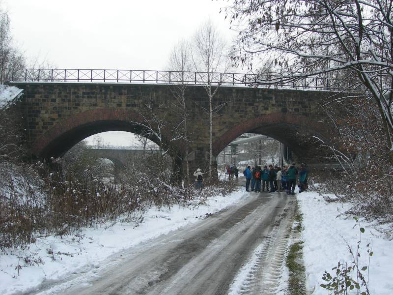 Sesja fotograficzna z mostami w tle. Listopad 2007. Fot.: Braciszek